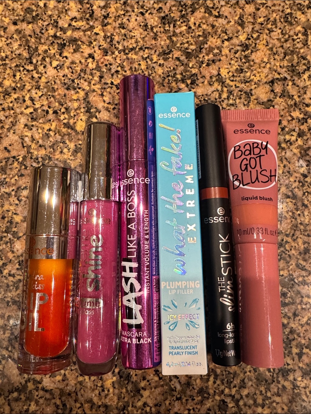 6 Piece essence Lip & Mascara Set